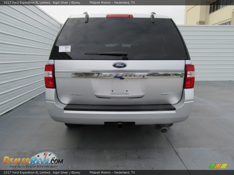 2017 Ford Expedition EL Limited Ingot Silver / Ebony Photo #5