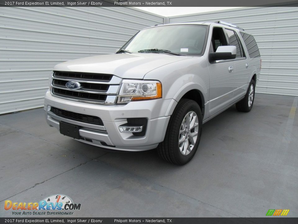 2017 Ford Expedition EL Limited Ingot Silver / Ebony Photo #7