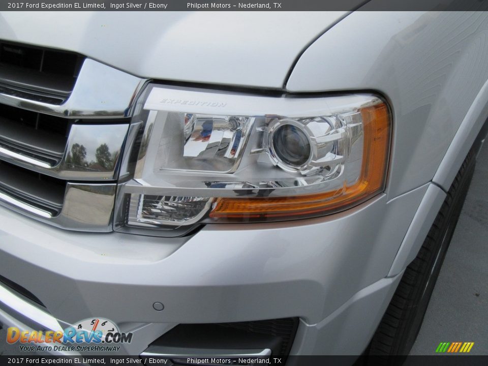 2017 Ford Expedition EL Limited Ingot Silver / Ebony Photo #9