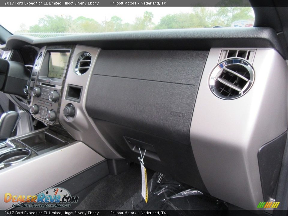 2017 Ford Expedition EL Limited Ingot Silver / Ebony Photo #17