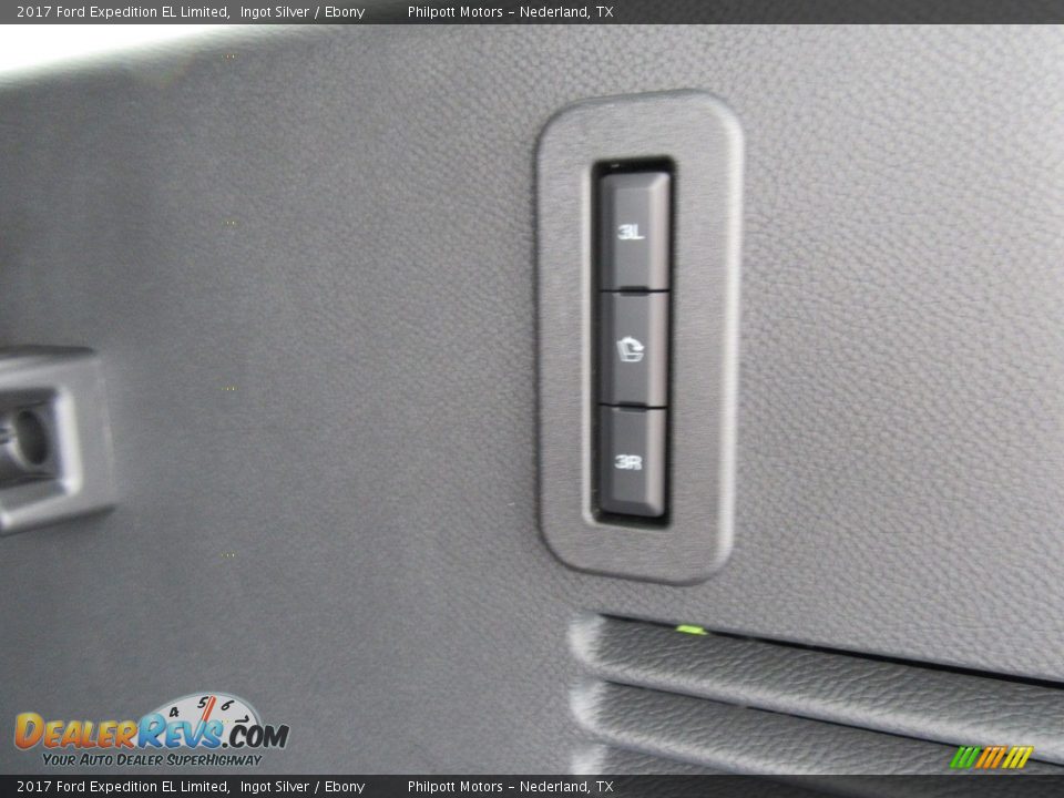 2017 Ford Expedition EL Limited Ingot Silver / Ebony Photo #20