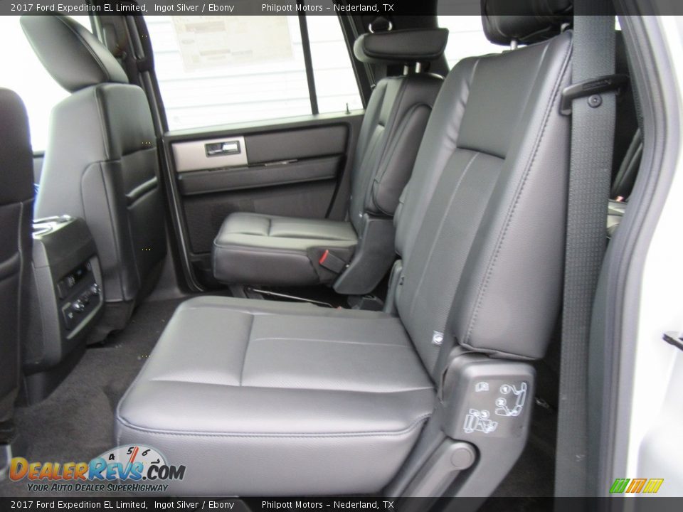 2017 Ford Expedition EL Limited Ingot Silver / Ebony Photo #22