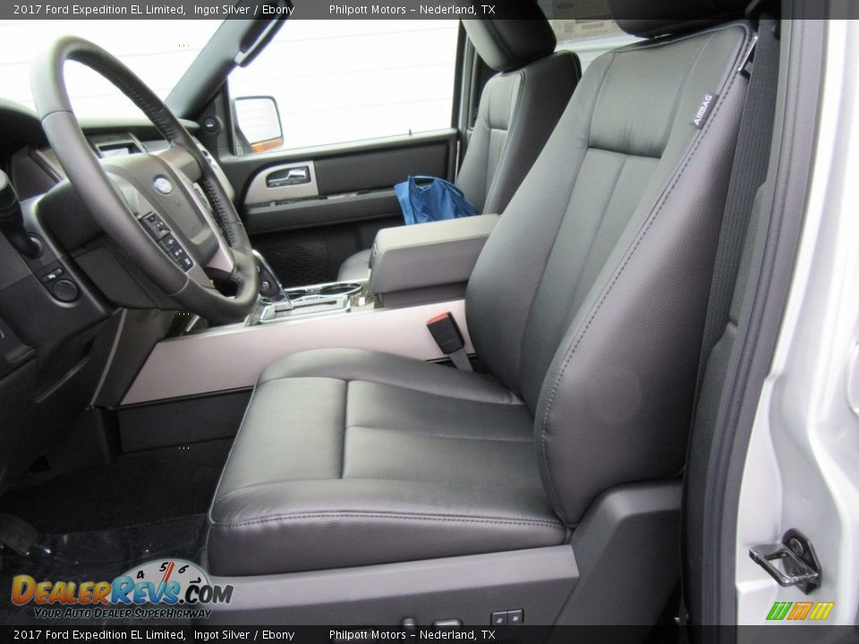 2017 Ford Expedition EL Limited Ingot Silver / Ebony Photo #25