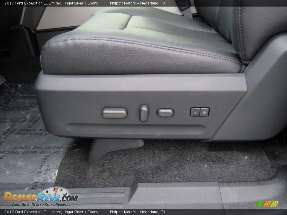 2017 Ford Expedition EL Limited Ingot Silver / Ebony Photo #26