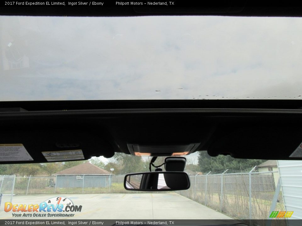 2017 Ford Expedition EL Limited Ingot Silver / Ebony Photo #27