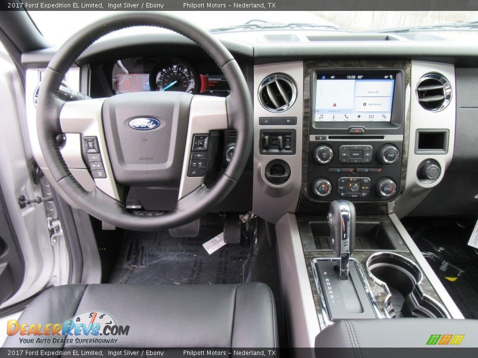 2017 Ford Expedition EL Limited Ingot Silver / Ebony Photo #28