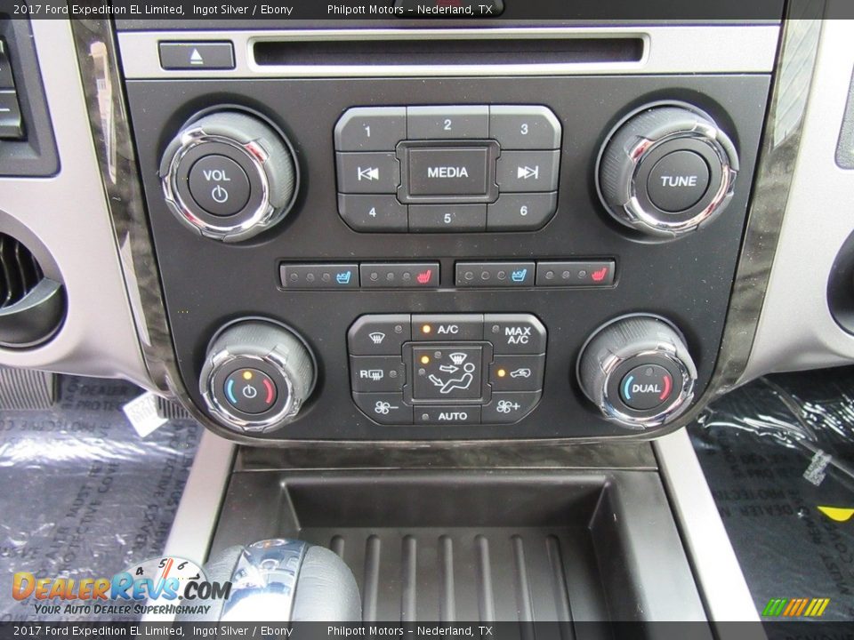 2017 Ford Expedition EL Limited Ingot Silver / Ebony Photo #31
