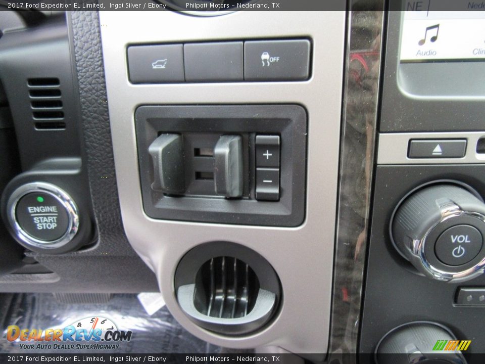 2017 Ford Expedition EL Limited Ingot Silver / Ebony Photo #32
