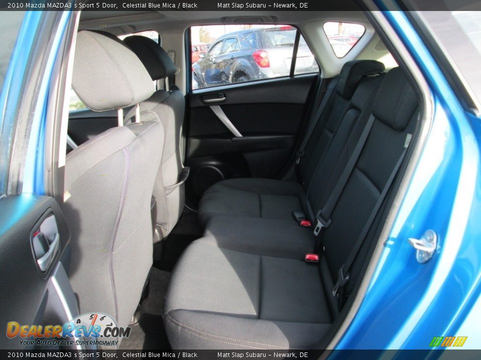 2010 Mazda MAZDA3 s Sport 5 Door Celestial Blue Mica / Black Photo #20