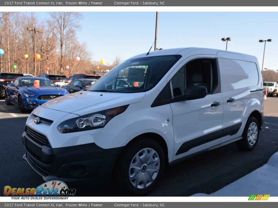 2017 Ford Transit Connect XL Van Frozen White / Pewter Photo #3