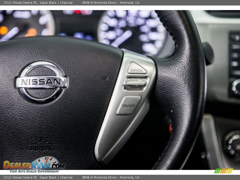 2013 Nissan Sentra SR Super Black / Charcoal Photo #18