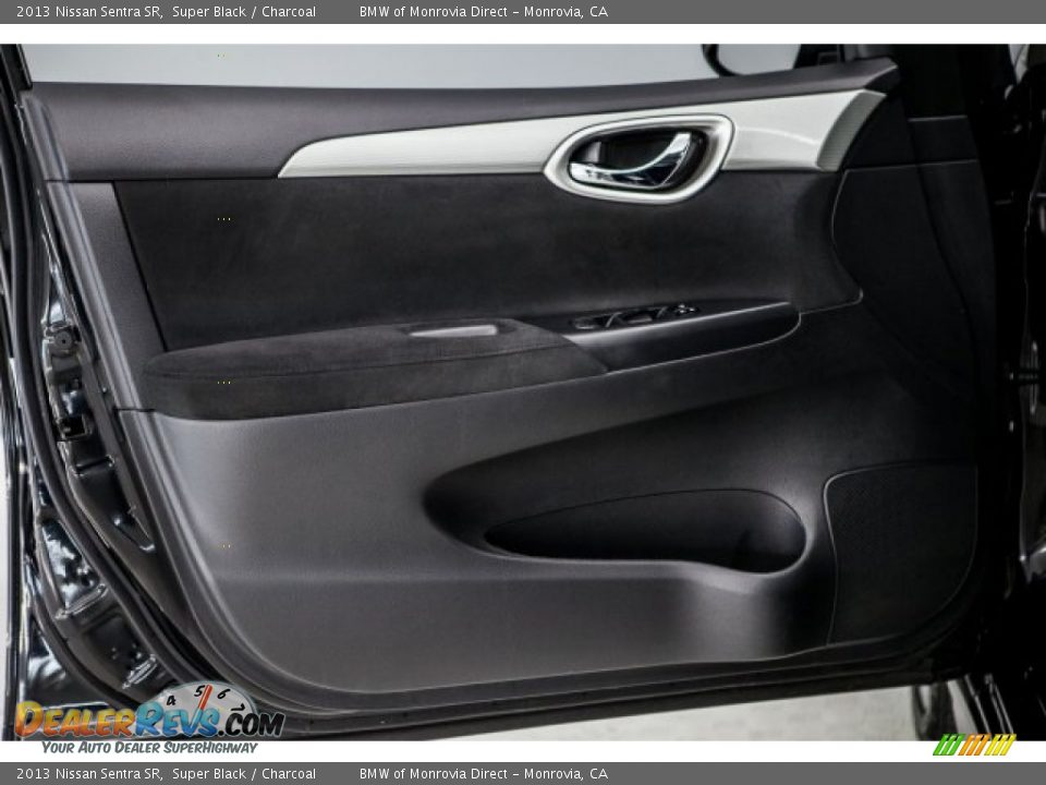 2013 Nissan Sentra SR Super Black / Charcoal Photo #22