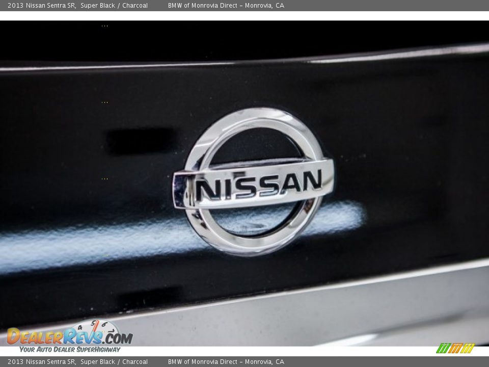 2013 Nissan Sentra SR Super Black / Charcoal Photo #24