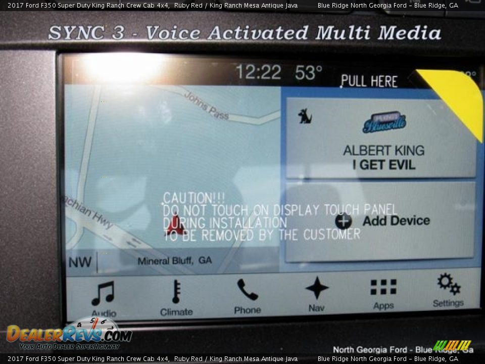 2017 Ford F350 Super Duty King Ranch Crew Cab 4x4 Ruby Red / King Ranch Mesa Antique Java Photo #21