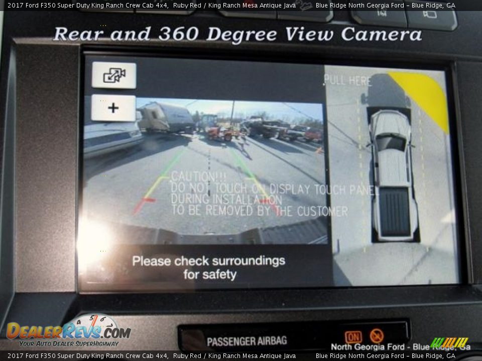 2017 Ford F350 Super Duty King Ranch Crew Cab 4x4 Ruby Red / King Ranch Mesa Antique Java Photo #22