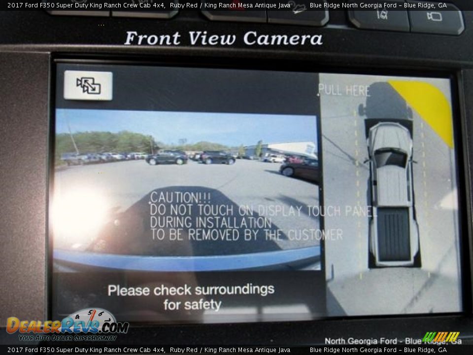 2017 Ford F350 Super Duty King Ranch Crew Cab 4x4 Ruby Red / King Ranch Mesa Antique Java Photo #23