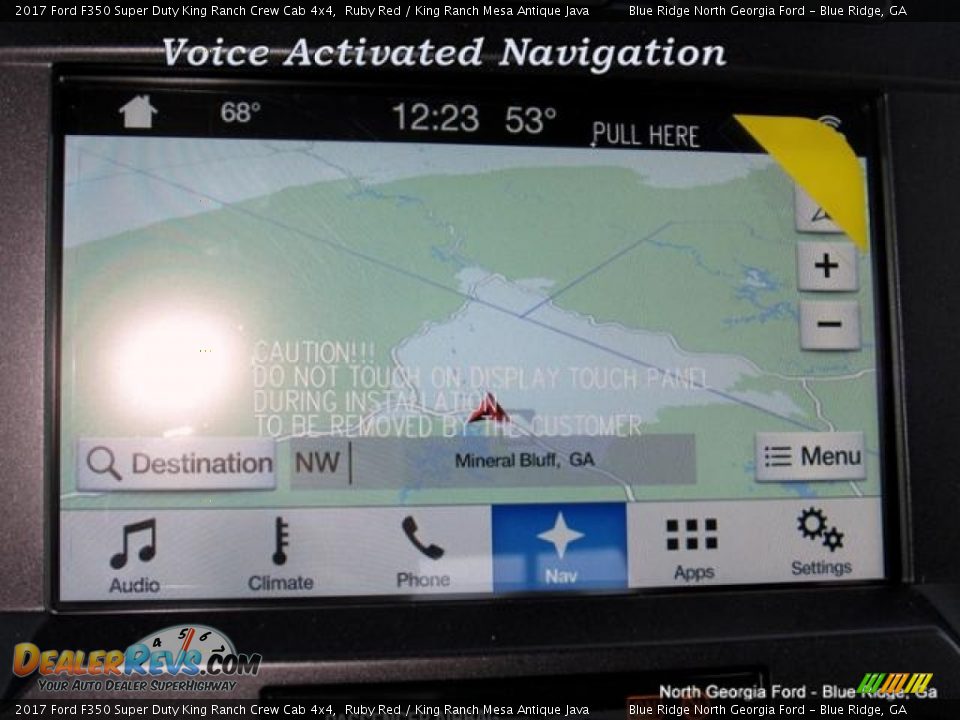 2017 Ford F350 Super Duty King Ranch Crew Cab 4x4 Ruby Red / King Ranch Mesa Antique Java Photo #24