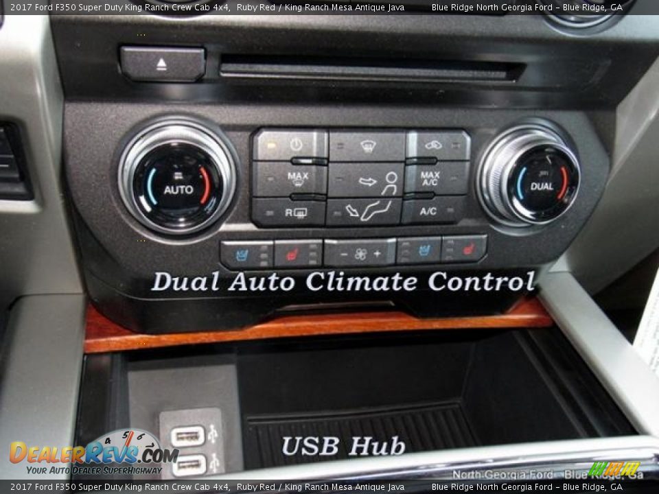 2017 Ford F350 Super Duty King Ranch Crew Cab 4x4 Ruby Red / King Ranch Mesa Antique Java Photo #25