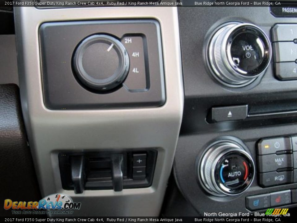 2017 Ford F350 Super Duty King Ranch Crew Cab 4x4 Ruby Red / King Ranch Mesa Antique Java Photo #26