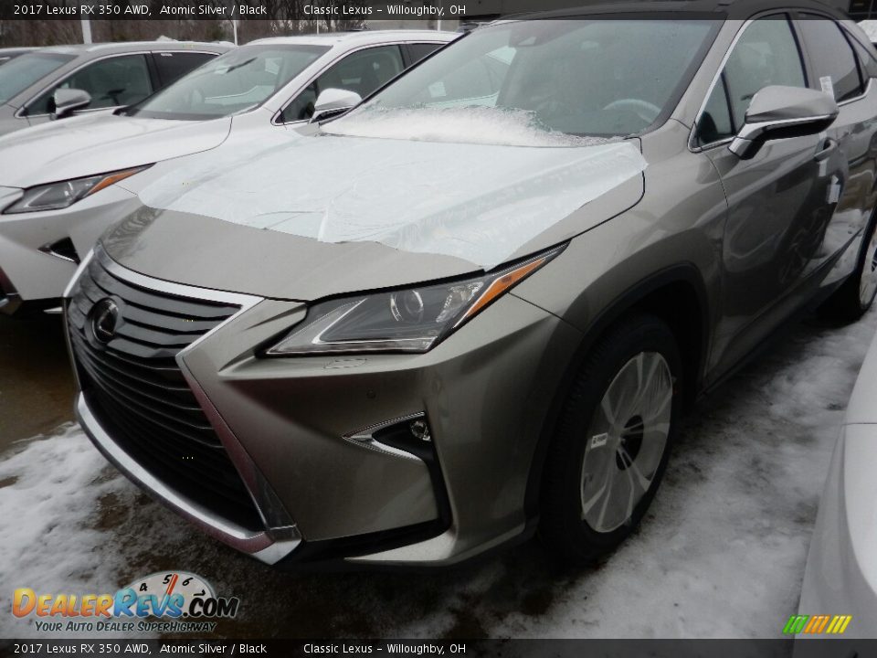 2017 Lexus RX 350 AWD Atomic Silver / Black Photo #1