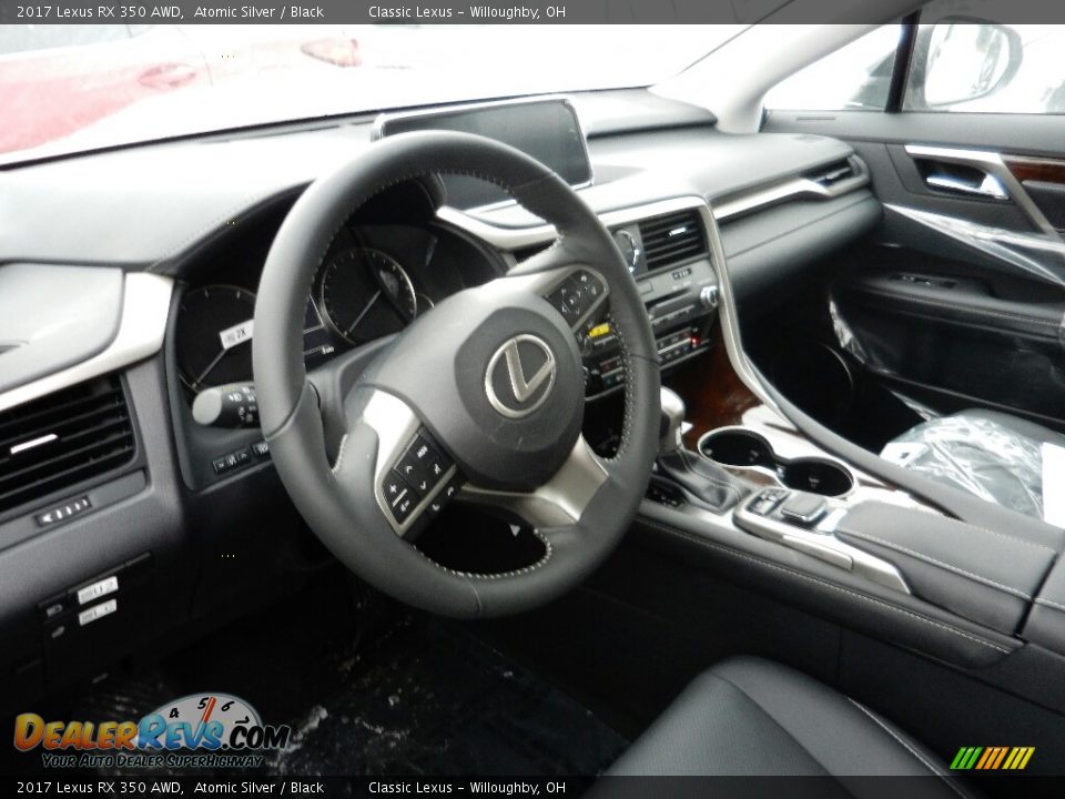 2017 Lexus RX 350 AWD Atomic Silver / Black Photo #2