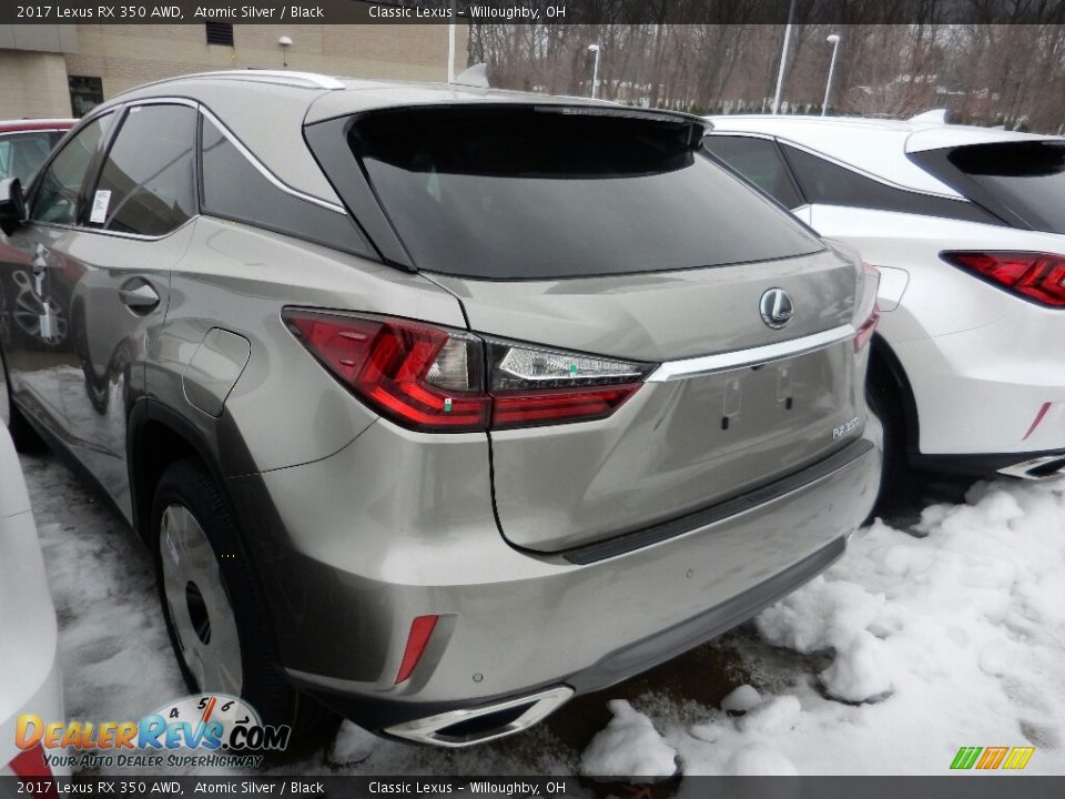 2017 Lexus RX 350 AWD Atomic Silver / Black Photo #3