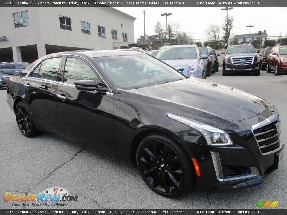 Front 3/4 View of 2015 Cadillac CTS Vsport Premium Sedan Photo #8