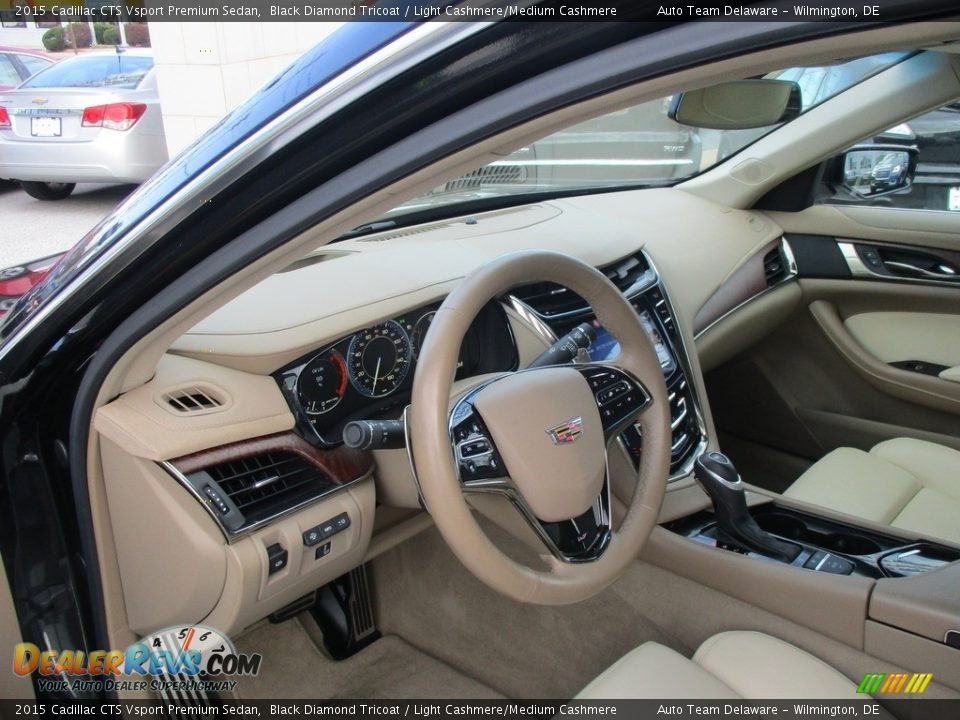 Dashboard of 2015 Cadillac CTS Vsport Premium Sedan Photo #11