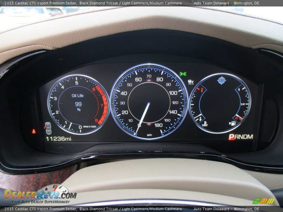2015 Cadillac CTS Vsport Premium Sedan Gauges Photo #13
