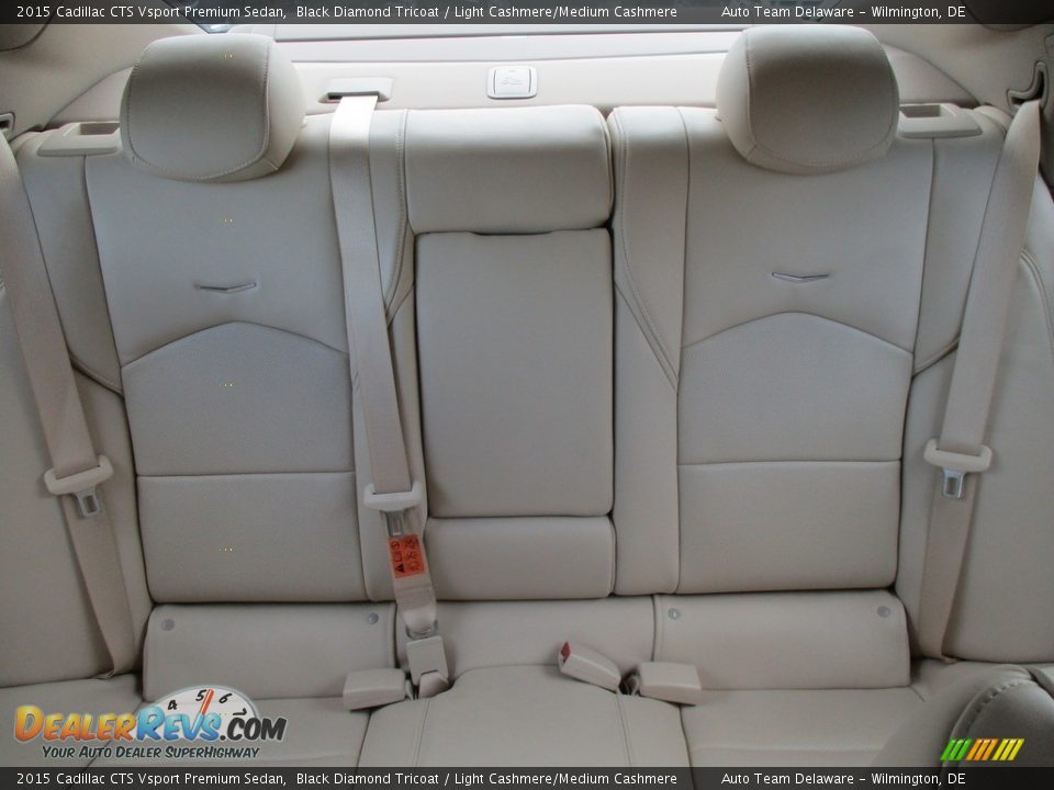 Rear Seat of 2015 Cadillac CTS Vsport Premium Sedan Photo #20