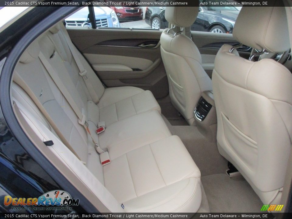 Rear Seat of 2015 Cadillac CTS Vsport Premium Sedan Photo #21