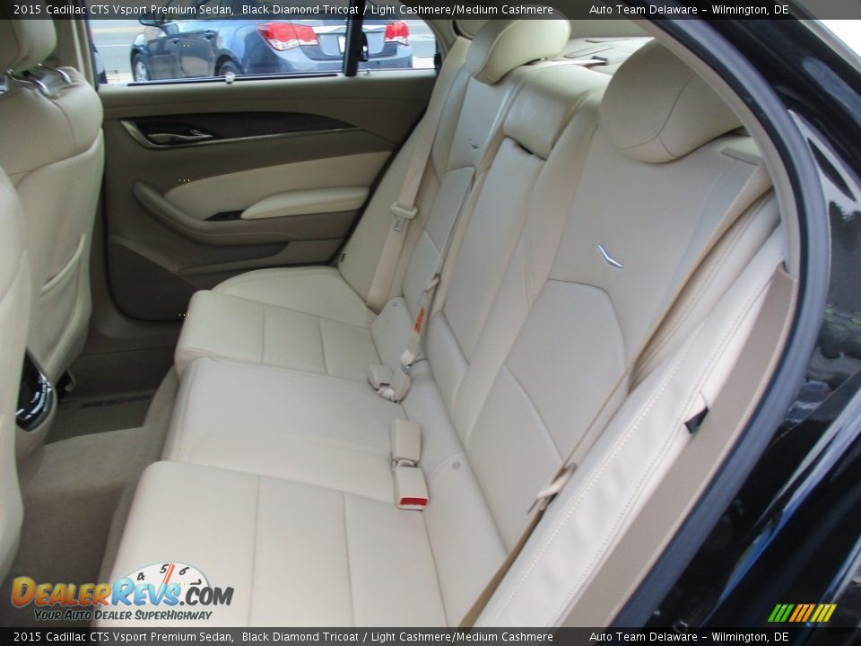 Rear Seat of 2015 Cadillac CTS Vsport Premium Sedan Photo #22