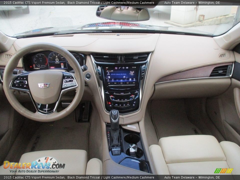 Dashboard of 2015 Cadillac CTS Vsport Premium Sedan Photo #35
