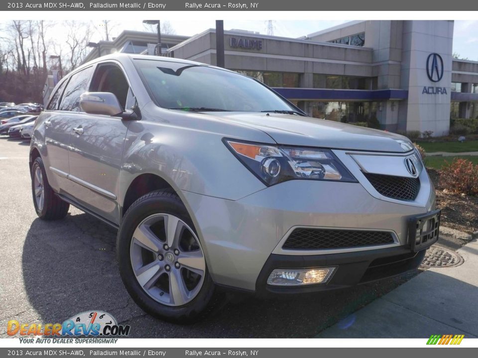 2013 Acura MDX SH-AWD Palladium Metallic / Ebony Photo #1