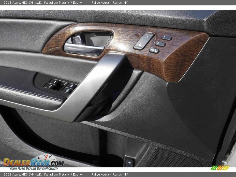 2013 Acura MDX SH-AWD Palladium Metallic / Ebony Photo #8