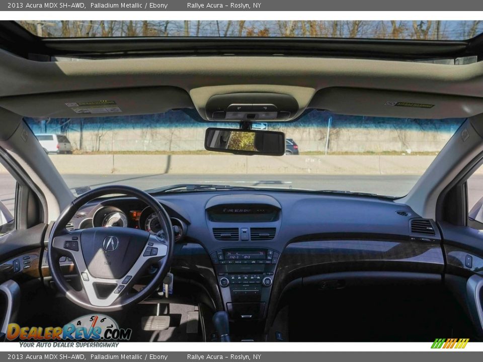 2013 Acura MDX SH-AWD Palladium Metallic / Ebony Photo #11