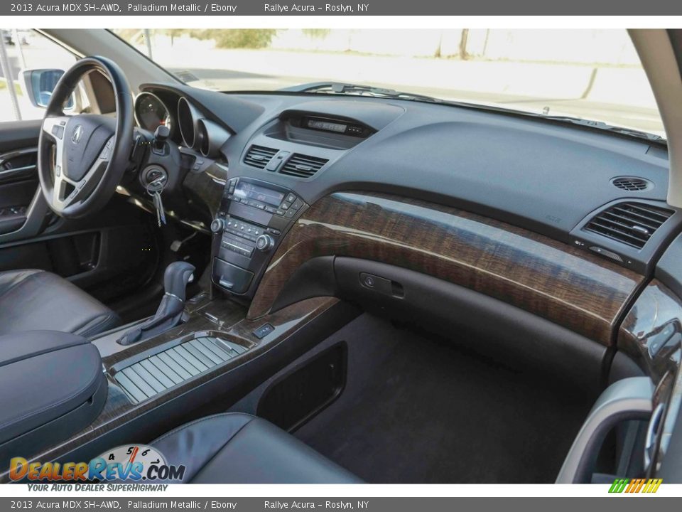 2013 Acura MDX SH-AWD Palladium Metallic / Ebony Photo #12
