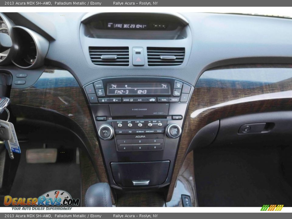 2013 Acura MDX SH-AWD Palladium Metallic / Ebony Photo #14