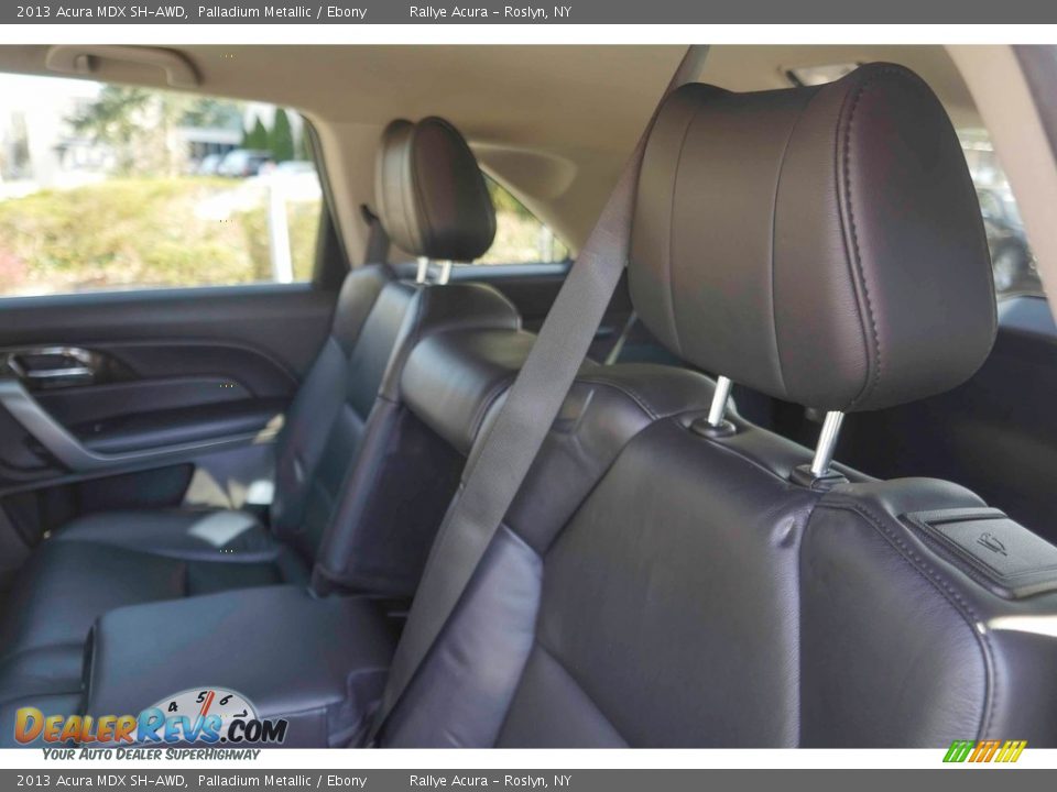 2013 Acura MDX SH-AWD Palladium Metallic / Ebony Photo #17