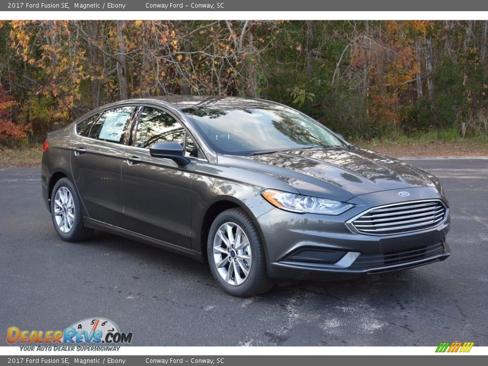 2017 Ford Fusion SE Magnetic / Ebony Photo #1