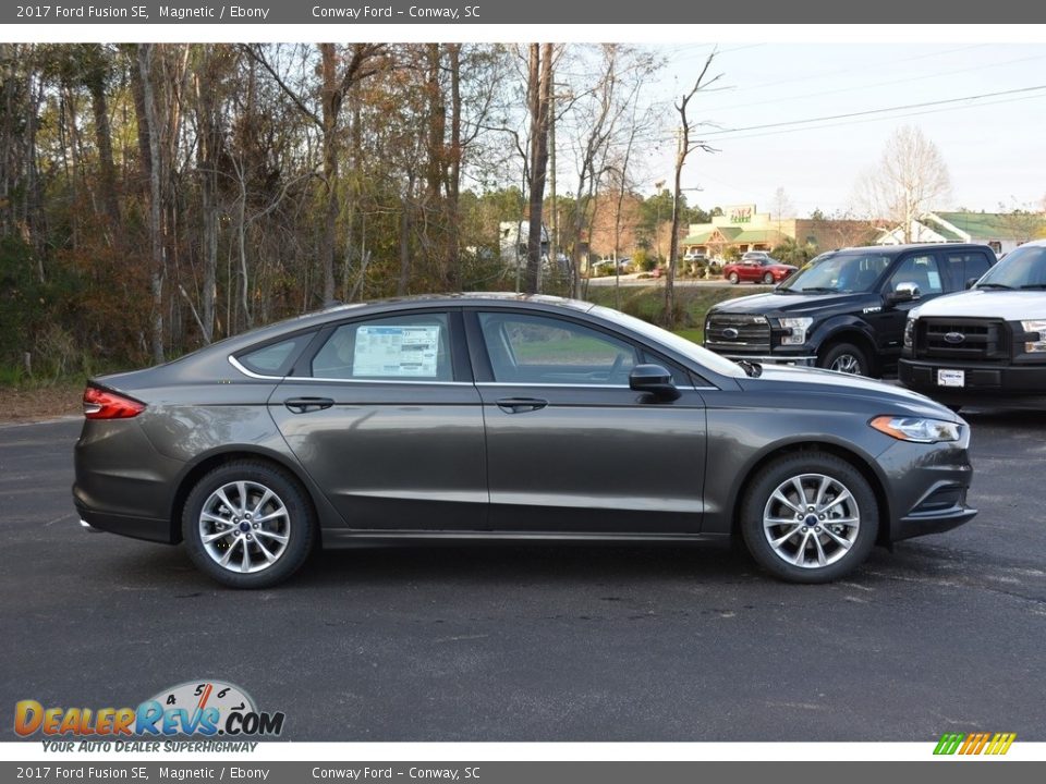 2017 Ford Fusion SE Magnetic / Ebony Photo #2