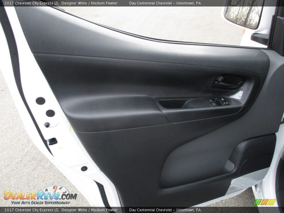 2017 Chevrolet City Express LS Designer White / Medium Pewter Photo #11