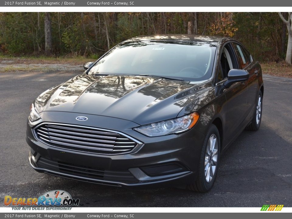 2017 Ford Fusion SE Magnetic / Ebony Photo #8