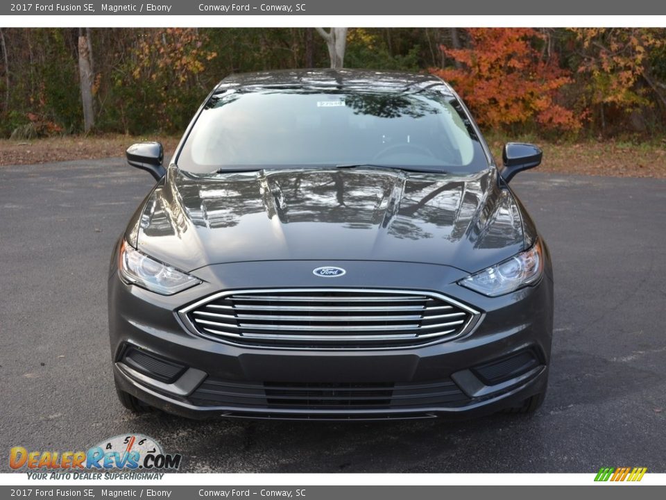 2017 Ford Fusion SE Magnetic / Ebony Photo #9