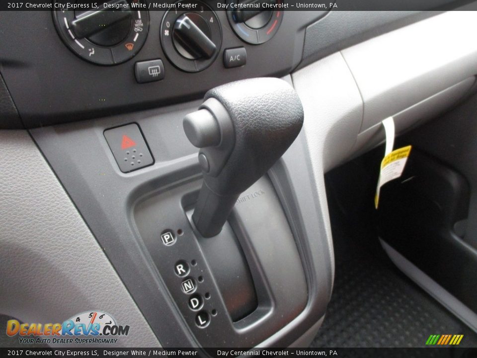 2017 Chevrolet City Express LS Designer White / Medium Pewter Photo #16