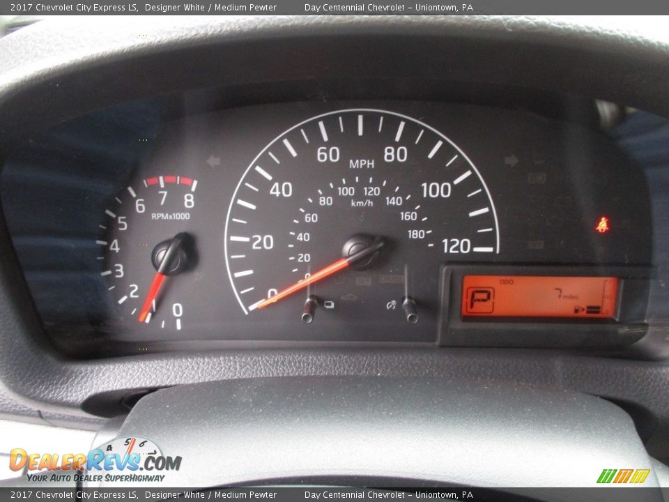 2017 Chevrolet City Express LS Designer White / Medium Pewter Photo #20