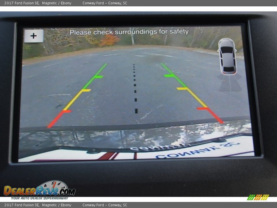 2017 Ford Fusion SE Magnetic / Ebony Photo #20
