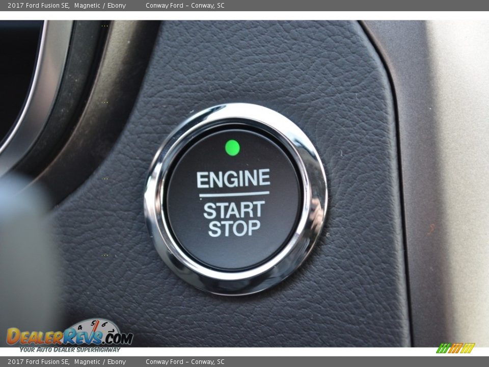 2017 Ford Fusion SE Magnetic / Ebony Photo #21