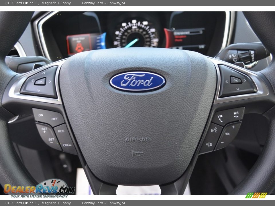 2017 Ford Fusion SE Magnetic / Ebony Photo #22
