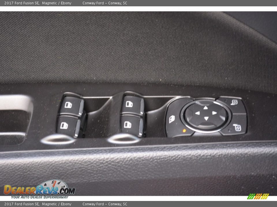 2017 Ford Fusion SE Magnetic / Ebony Photo #23